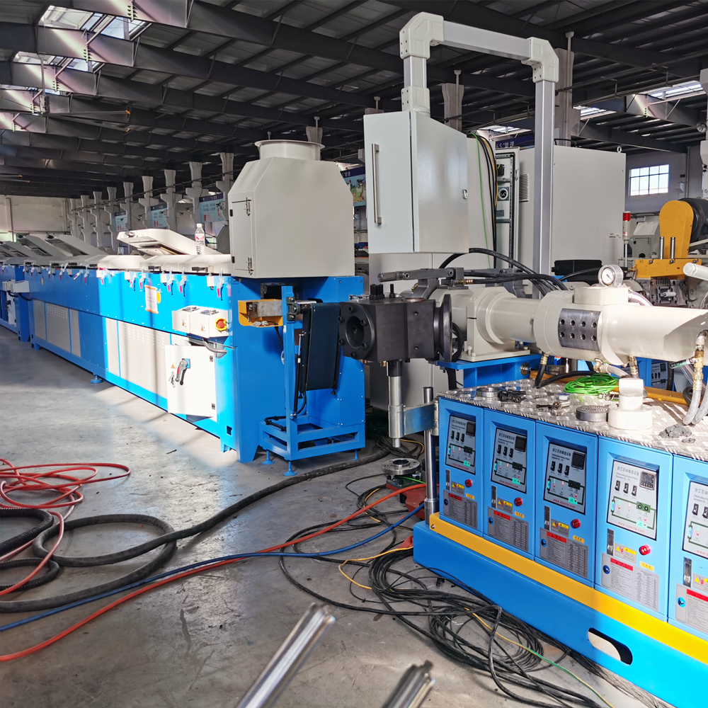 co-extruded rubber profiles extrusion curing line