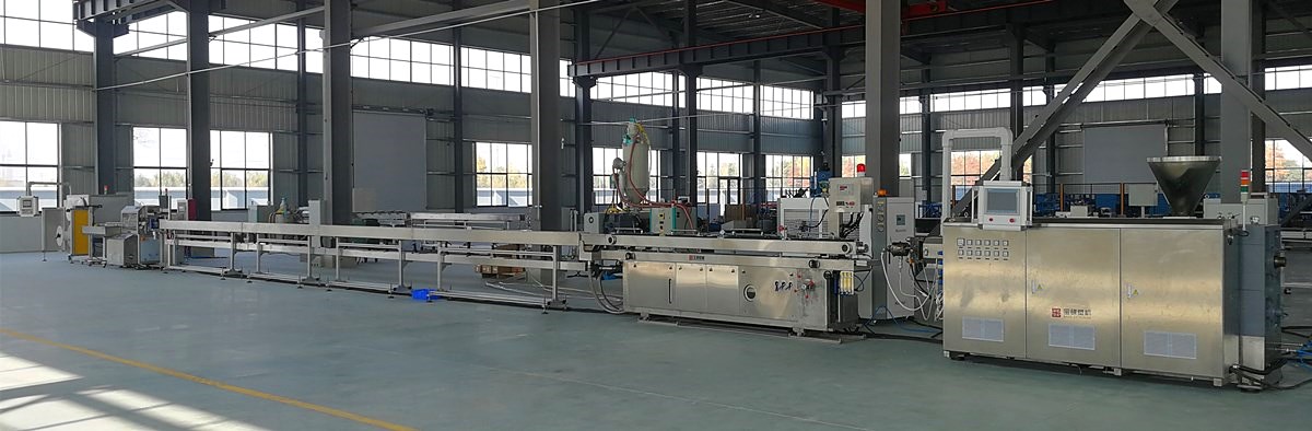 High speed PVC medical tube extrusion line