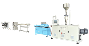 PA/PE/PP/PVC High speed single wall corrugated pipe extrusion line