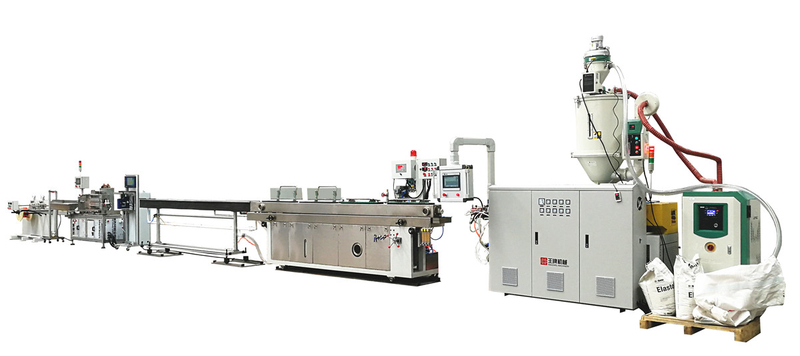 PU (polyurethane) precision tube extrusion line