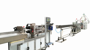  LDPE,HDPE,PP precision tube extrusion line