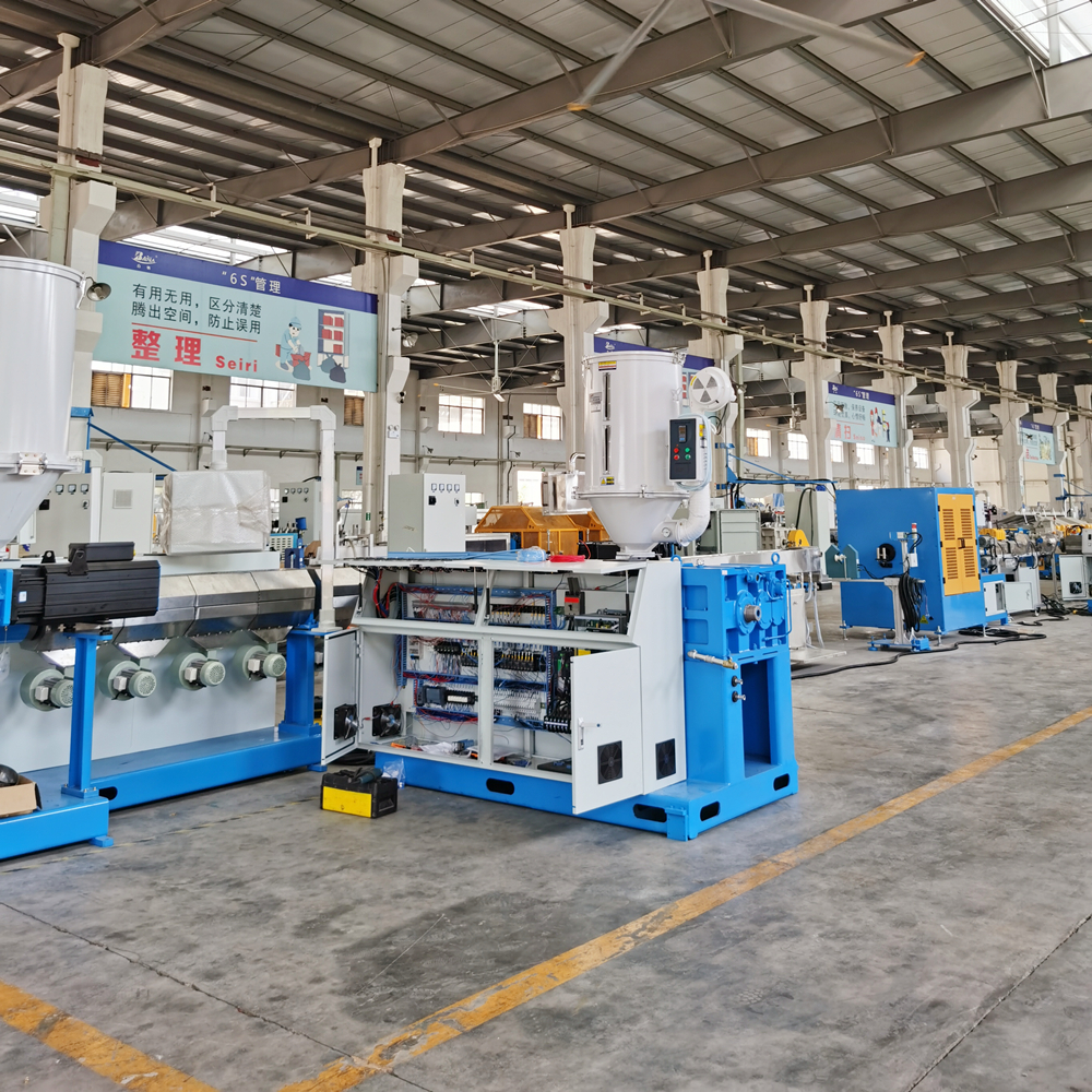 TPV Knitted Composite hose Extrusion Production Line