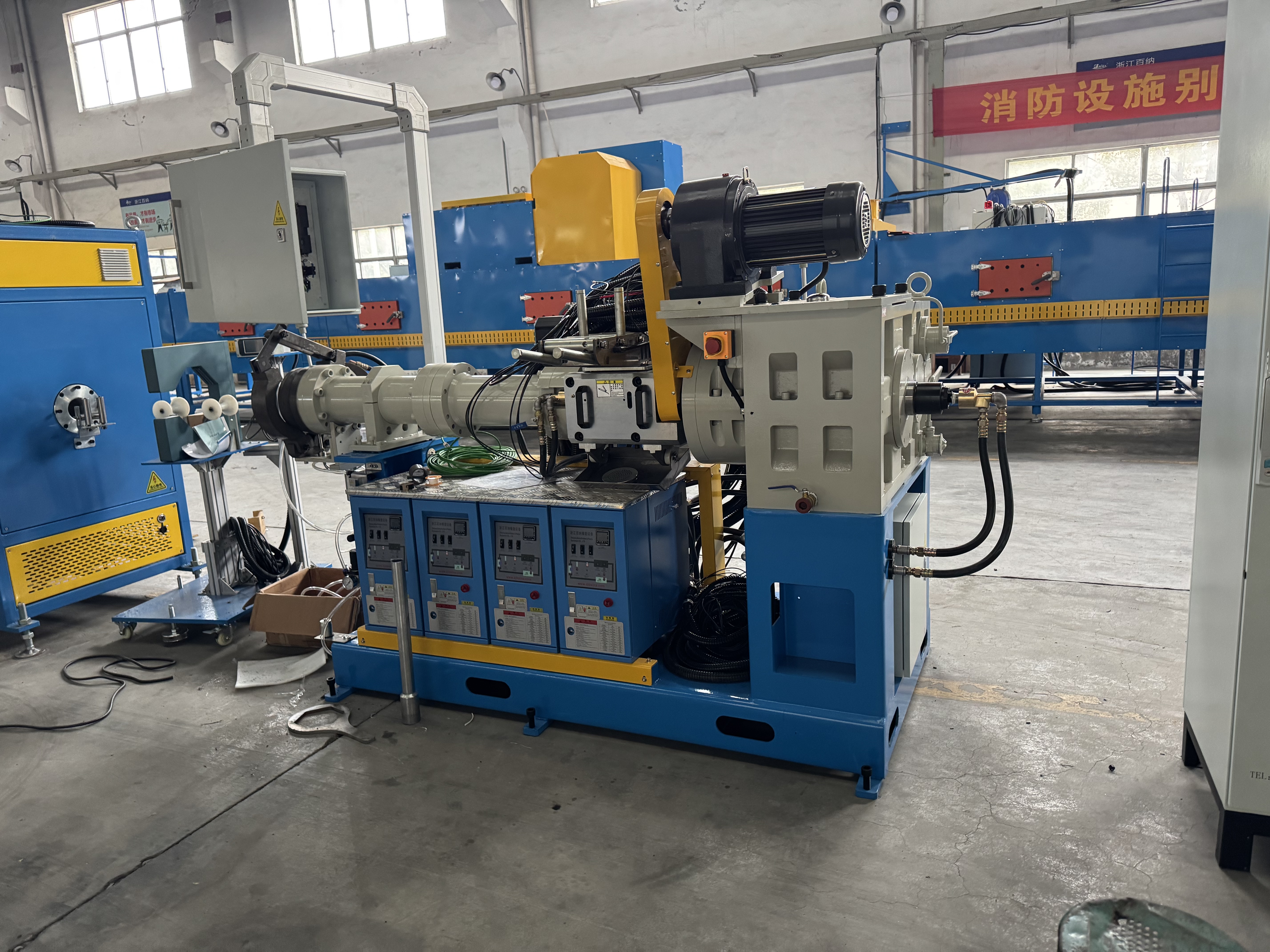 Durite Hose Production Line/Rubber Knitting Hose Machine