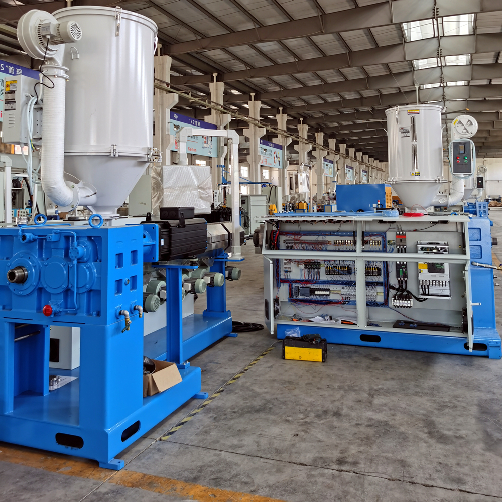 TPV Knitted Composite hose Extrusion Production Line