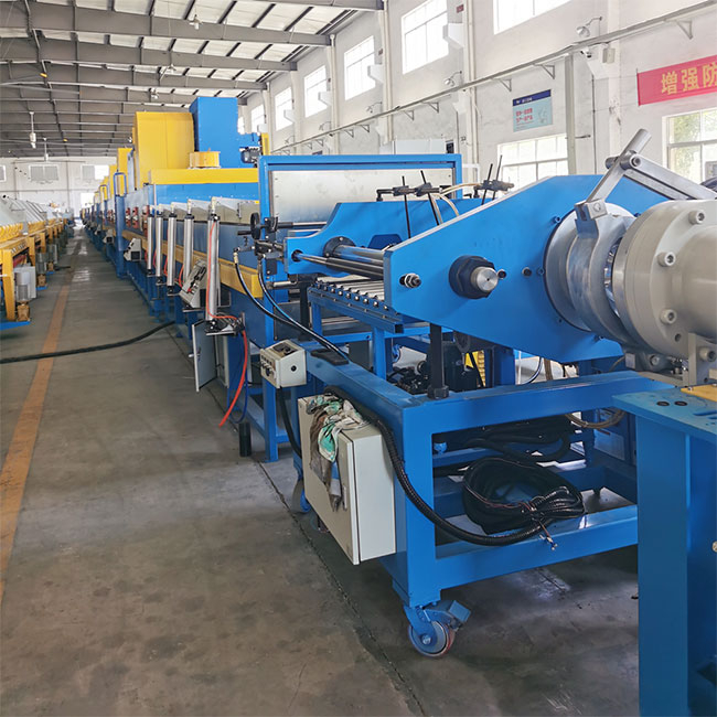 rubber extrusion line for making Insulation materials for construction building