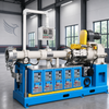 90mm 20D Vacuum Cold Feed Rubber Extruder