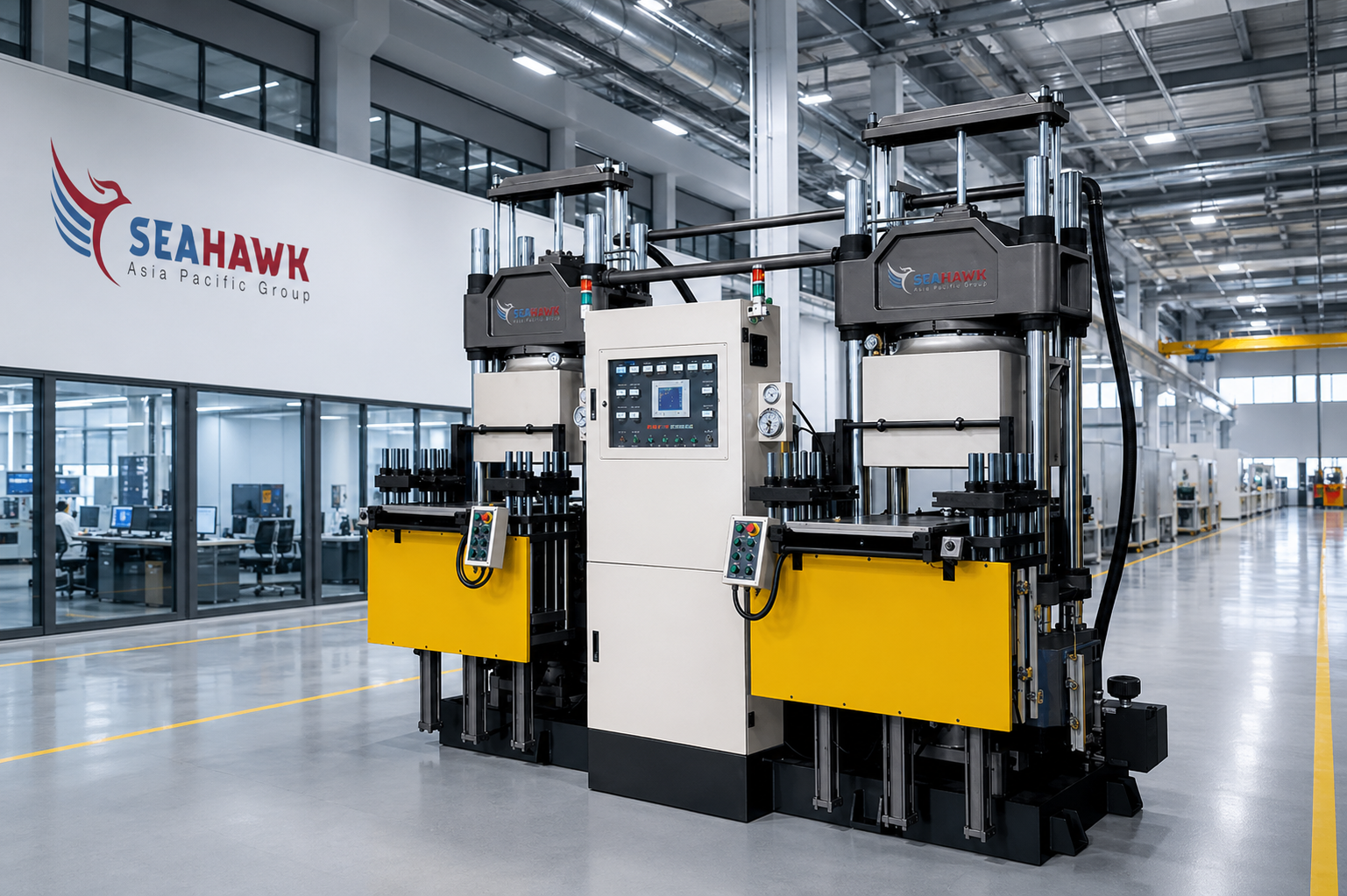 C-XLB-D800&times;950 4000KN Vacuum Rubber Vulcanizing Machine